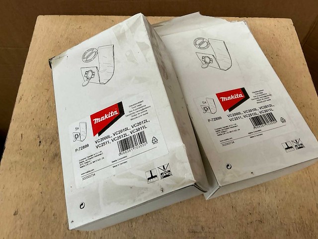 2019 makita vc2512l industriële stofzuiger - afbeelding 7 van  7