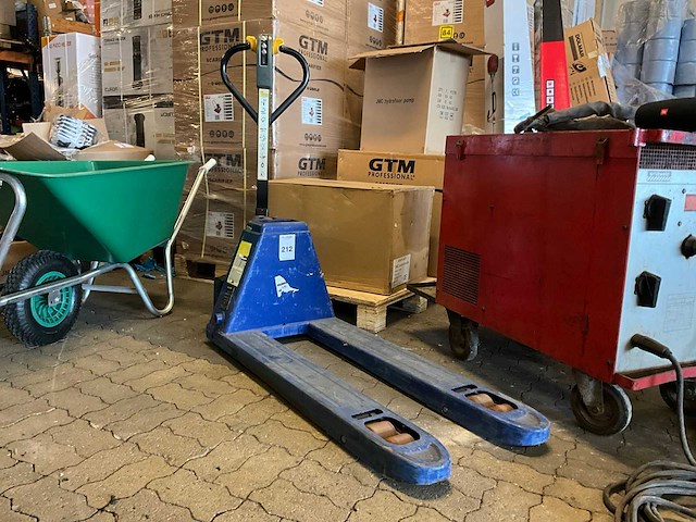 2019 mammut pt115e elektrische palletwagen - afbeelding 1 van  6