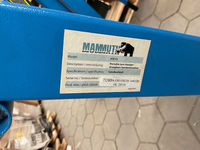 2019 mammuth ptc15 autokraan - afbeelding 4 van  5