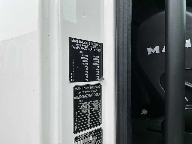 2019 man tgx 18.460 4x2 euro6 vrachtwagen - afbeelding 32 van  38