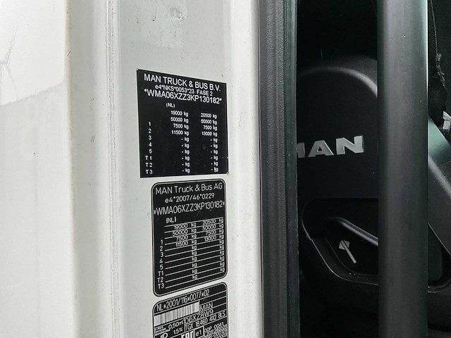 2019 man tgx 18.460 4x2 euro6 vrachtwagen - afbeelding 31 van  37