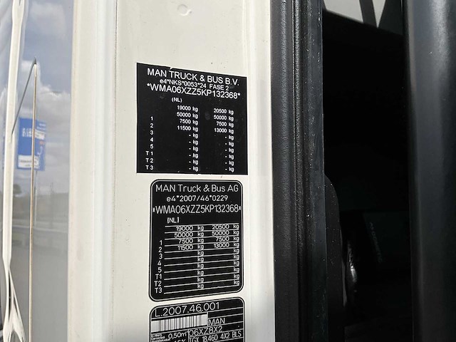 2019 man tgx 18.460 4x2 euro6 vrachtwagen - afbeelding 35 van  35