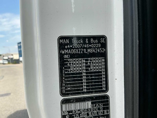 2019 man tgx l.2007.46.001 vrachtwagen - afbeelding 58 van  61