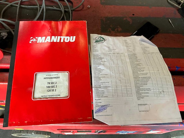 2019 manitou 78sec2 hoogwerker 5,5 meter - afbeelding 18 van  26