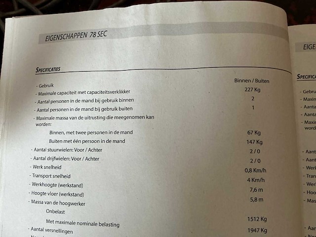 2019 manitou 78sec2 hoogwerker 5,5 meter - afbeelding 21 van  26