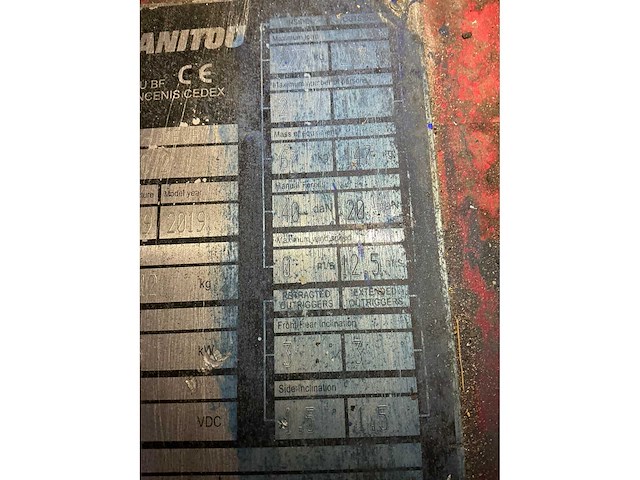 2019 manitou 78sec2 hoogwerker 5,5 meter - afbeelding 14 van  26