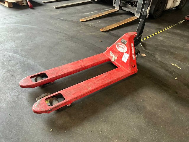 2019 manitou hand hydraulische palletwagen - afbeelding 1 van  4