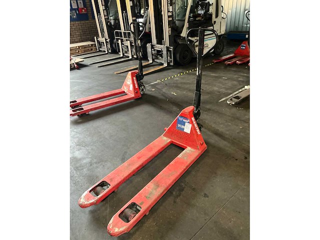 2019 manitou hand hydraulische palletwagen - afbeelding 4 van  5