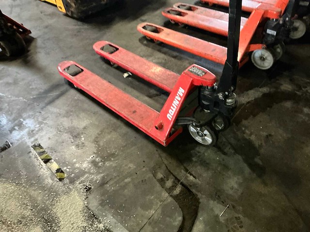 2019 manitou hand hydraulische palletwagen - afbeelding 4 van  5