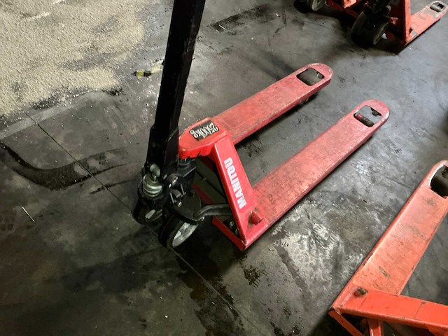 2019 manitou hand hydraulische palletwagen - afbeelding 3 van  5