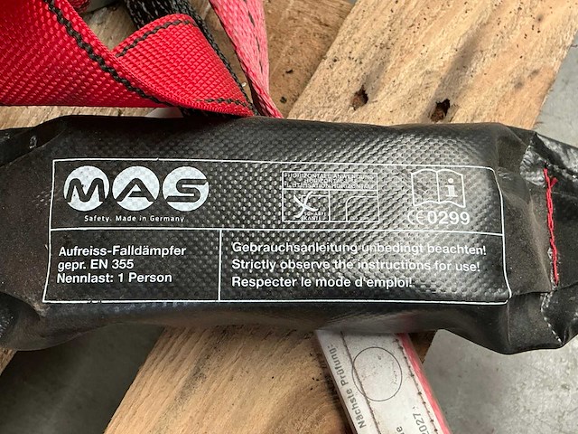 2019 mas veiligheidsharnas (2x) - afbeelding 5 van  6