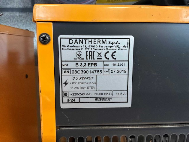 2019 master climate solutions b3,3epb heater (2x) - afbeelding 5 van  5