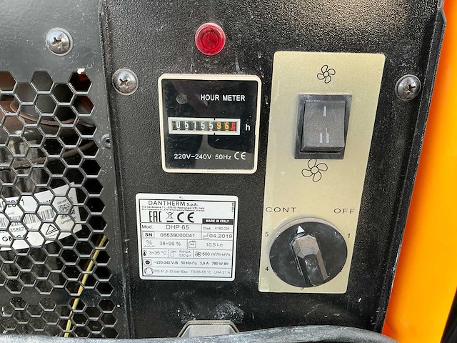 2019 master dhp65 bouwdroger - afbeelding 8 van  8