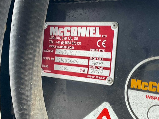 2019 mcconnel pa3430 maaiarm - afbeelding 6 van  14