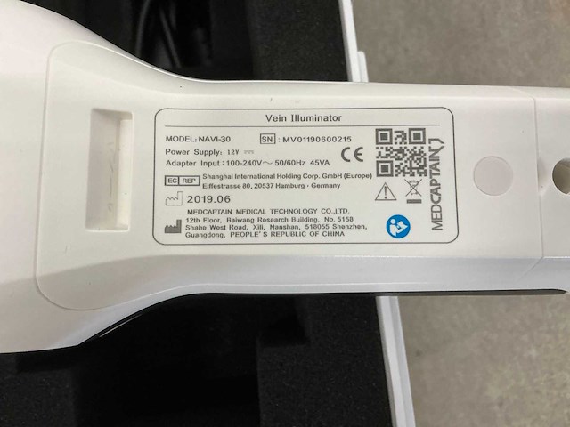 2019 medcaptain navi-30 vein finder - afbeelding 3 van  4