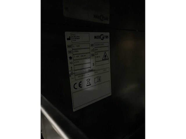 2019 mercatus u1-1200 koelwerkbank - afbeelding 4 van  5