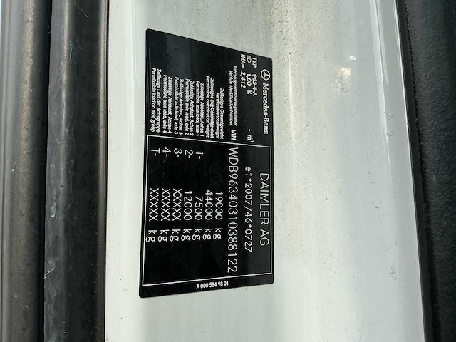 2019 mercedes-benz actros 1845 vrachtwagen - afbeelding 18 van  30