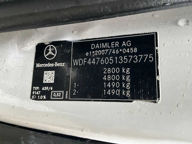 2019 mercedes-benz vito 111 cdi functional lang bedrijfswagen - afbeelding 4 van  10