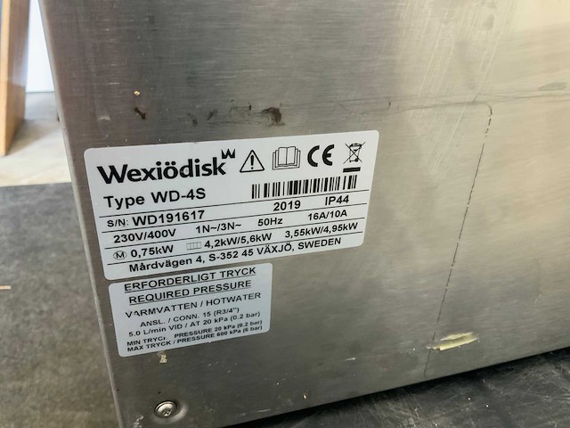 2019 metos korvenvaatwasmachine - afbeelding 2 van  11