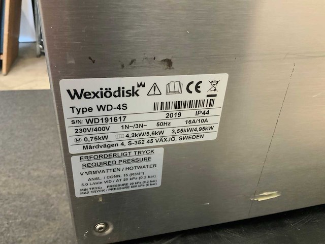 2019 metos korvenvaatwasmachine - afbeelding 8 van  9