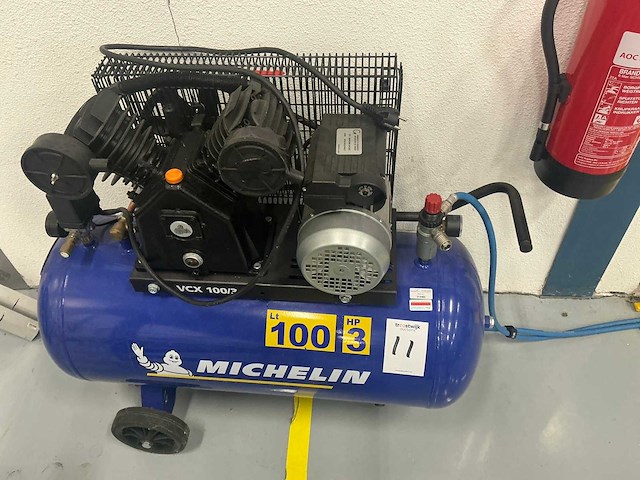 2019 michelin vcd 100/3 luchtcompressor - afbeelding 2 van  5