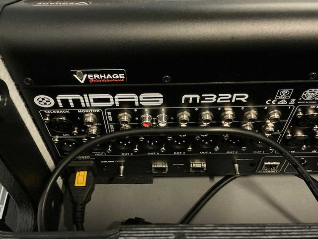 2019 midas m32r digitale mengtafel - afbeelding 8 van  10