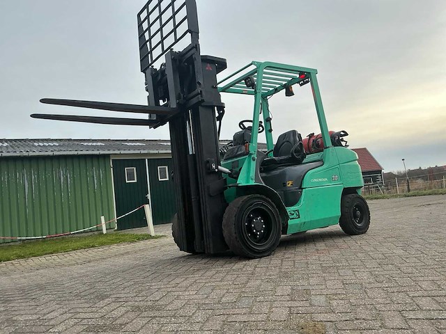 2019 mitsubishi fg30n vorkheftruck - afbeelding 16 van  16