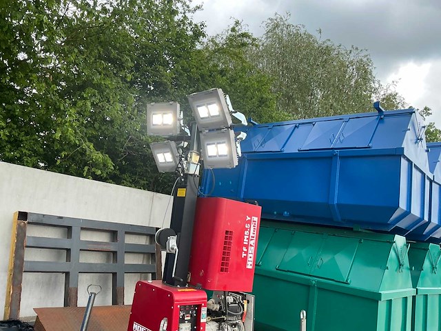 2019 mosa light/stedele tf im5.5y lichtmast aggregaat aanhangwagen - afbeelding 12 van  18