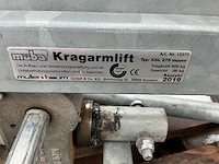 2019 muba kal 275 krachtarmlift / montagelift - afbeelding 6 van  6