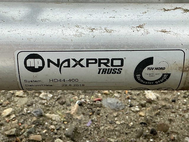 2019 naxpro hd44-400 aluminium trus (3x) - afbeelding 6 van  6