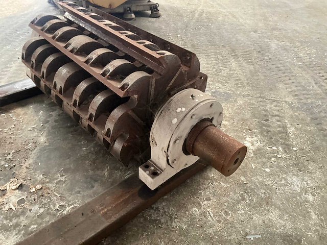 2019 neue herbold sm800/1200-h9-2 granulator behuizing met rotor - afbeelding 7 van  15