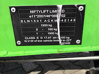 2019 nifty 150tace mk1b hoogwerker - afbeelding 7 van  15