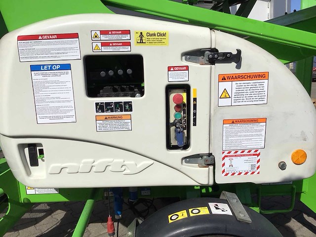 2019 nifty 150tace mk1b hoogwerker - afbeelding 13 van  15