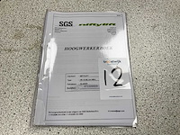 2019 nifty hr15ne 2x4 mk4 kniktelescoophoogwerker - afbeelding 17 van  24