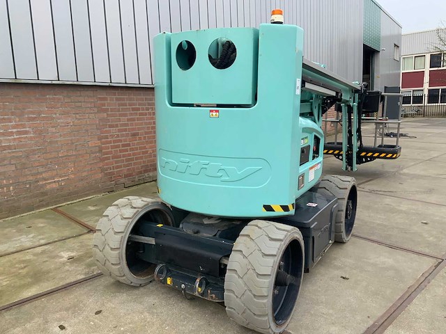 2019 nifty hr17ne 2x4 mk4 zelfrijdende kniktelescoophoogwerker - afbeelding 21 van  25
