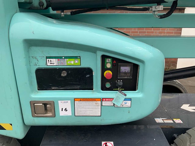 2019 nifty hr17ne zelfrijdende kniktelescoophoogwerker - afbeelding 2 van  23