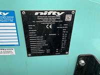 2019 nifty hr17ne zelfrijdende kniktelescoophoogwerker - afbeelding 14 van  23