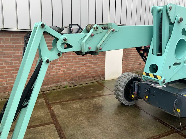 2019 nifty hr21 e 2x4 mk2 zelfrijdende kniktelescoophoogwerker - afbeelding 4 van  24