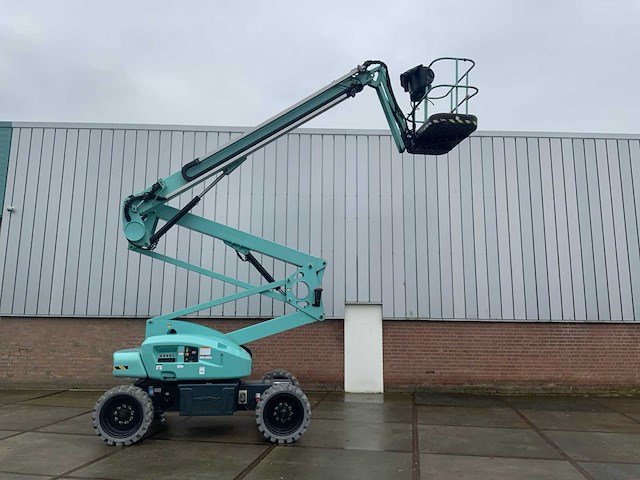 2019 nifty hr21 e 2x4 mk2 zelfrijdende kniktelescoophoogwerker - afbeelding 1 van  24