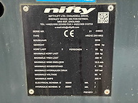 2019 nifty hr21 e 2x4 mk2 zelfrijdende kniktelescoophoogwerker - afbeelding 14 van  24