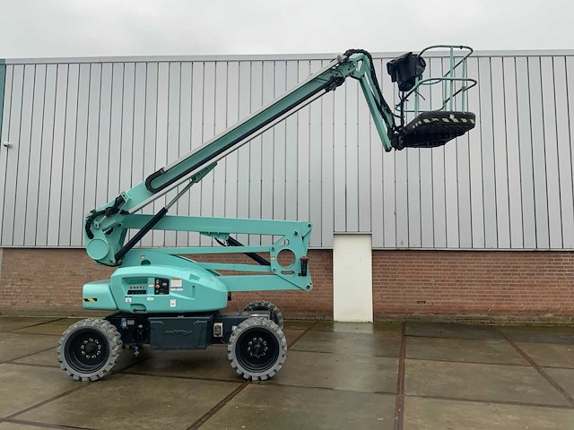 2019 nifty hr21 e 2x4 mk2 zelfrijdende kniktelescoophoogwerker - afbeelding 12 van  24