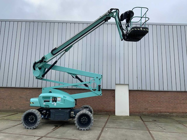 2019 nifty hr21e 2x4 mk2 zelfrijdende kniktelescoophoogwerker - afbeelding 1 van  34