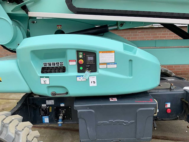 2019 nifty hr21e 2x4 mk2 zelfrijdende kniktelescoophoogwerker - afbeelding 15 van  34