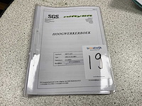 2019 nifty hr21e 2x4 mk2 zelfrijdende kniktelescoophoogwerker - afbeelding 28 van  34