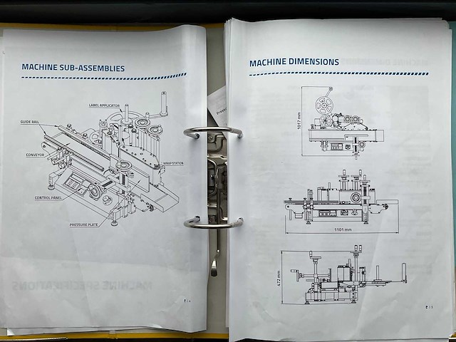 2019 pack leader elf-50 tafelmodel wrap-around labelmachine voor flessen - afbeelding 11 van  11