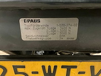 2019 paus easy 24 wh ladderlift aanhangwagen, 25-wt-vl - afbeelding 15 van  22