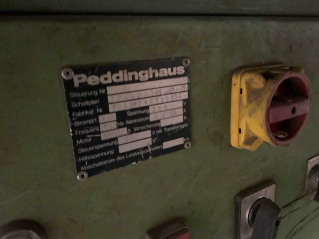 2019 peddinghaus special 55s buigmachine tbv betonijzer - afbeelding 8 van  9