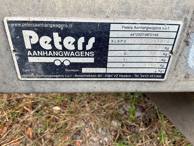 2019 peters machinetransporter - afbeelding 6 van  14