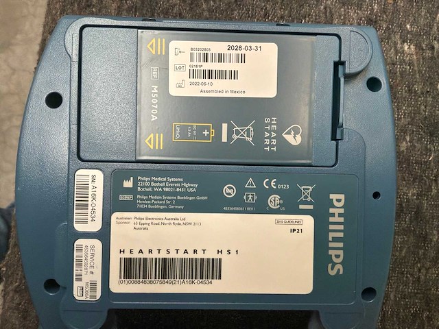 2019 philips heartstart hs1 defibrillator - afbeelding 7 van  7