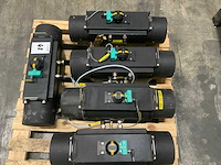 2019 pneumatische actuator (5x) - afbeelding 2 van  3